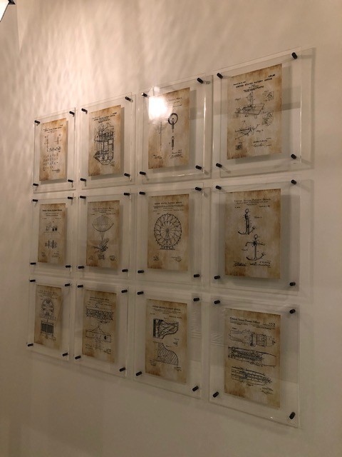 The Wall of Patents in My Living Room